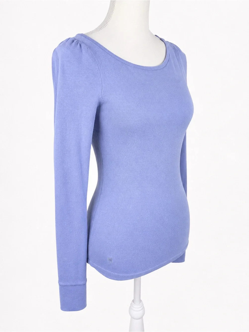 Lilly Pulitzer Marlie Knit Top In Frenchie Blue Size X-Small